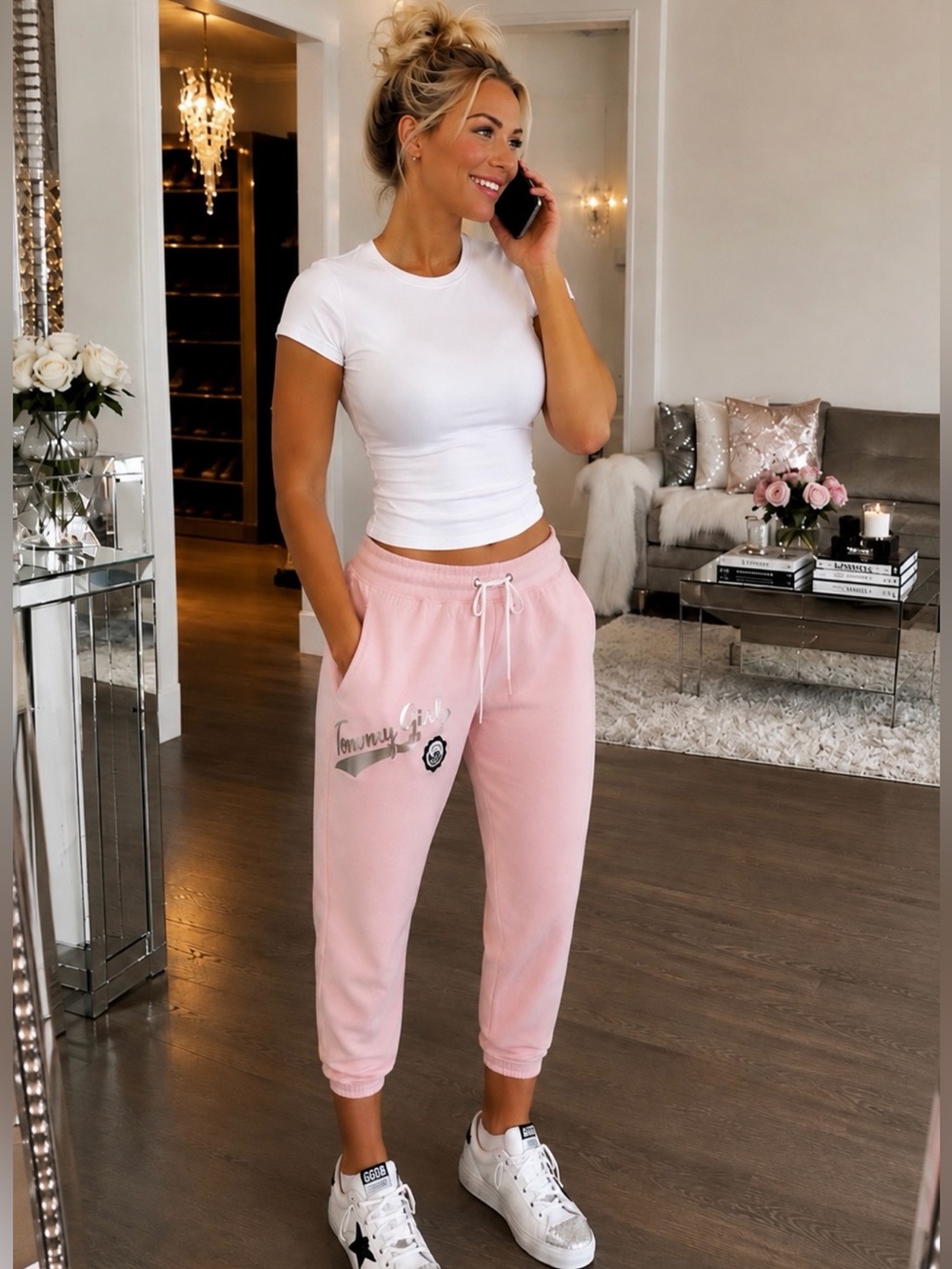 🍭🍡Vintage Tommy Girl Joggers 🍡🍭